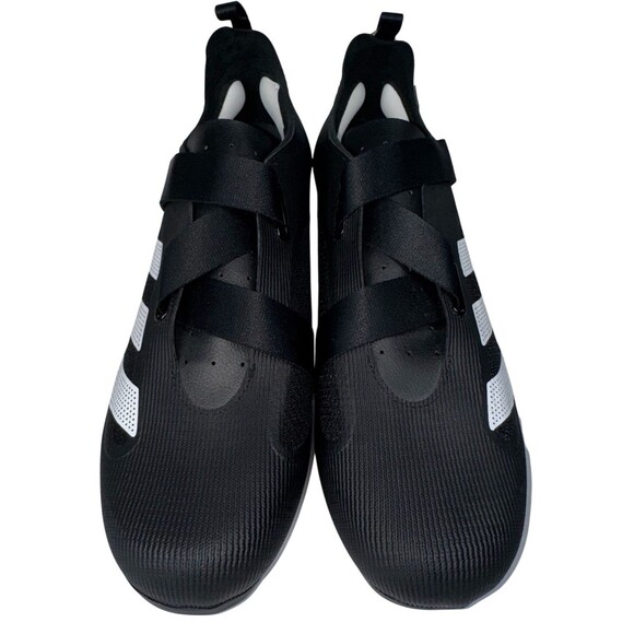 Adidas 3-Bolt The Indoor Cycling Bike Shoes Womens Size 5 Black White New - Picture 4 of 7